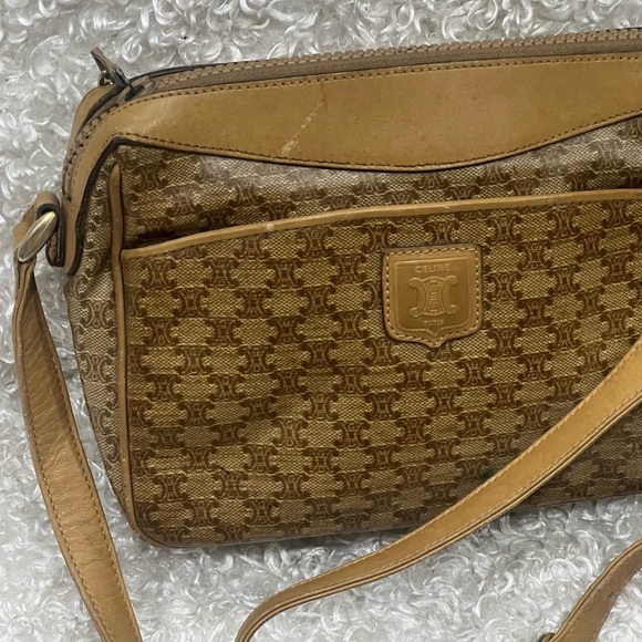 Céline Macadam Brown Crossbody Bag - Picture 2 of 15